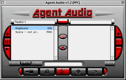 Agent Audio Screenshot